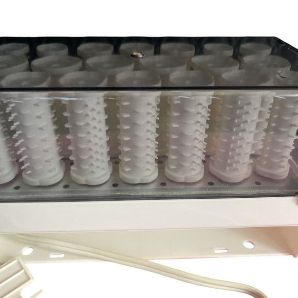 Sears Electric Hair Setter Curler Set 20 Rollers‎ with Clips Vintage Retro Style - Picture 9 of 16